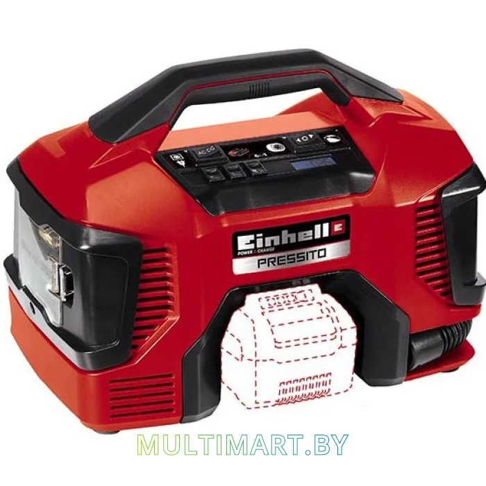 Автомобильный компрессор Einhell PXC Pressito 4020460 (без АКБ)